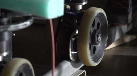 Camera trolley rides. Stock Footage 60068262