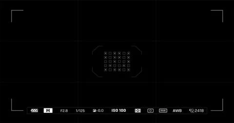 Camera user interface 007 스톡 일러스트