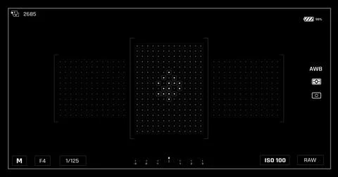 Camera user interface イラスト素材