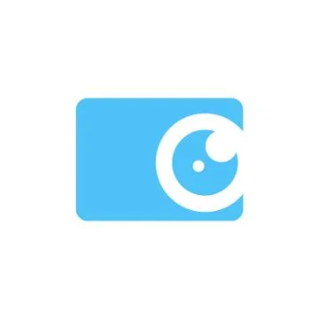 Camera vector design template illustration 스톡 일러스트