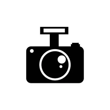 Camera vector design template illustration Stock Illustration