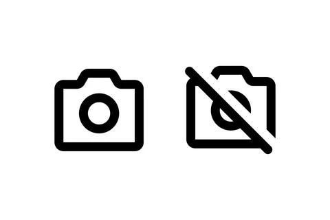 Camera. Vector icon design. Stock Illustration
