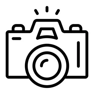 Camera Vector Icon Design Illustration Stock Illustration