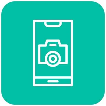 Camera Vector Icon Design Illustration Stock Illustration