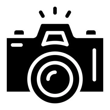Camera Vector Icon Design Illustration Stock Illustration