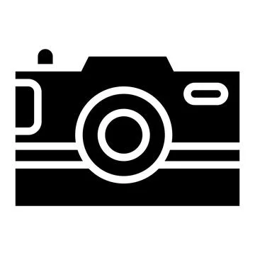 Camera Vector Icon Design Illustration Stock Illustration