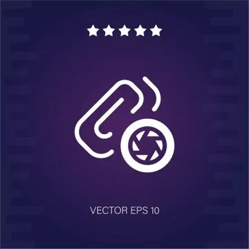 Camera vector icon Stock Illustration