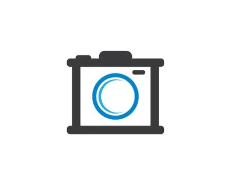 Camera vector icon  illustration design Illustrazione stock