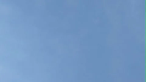 Camera video of clear blue sky in daylight Stock Footage 325650232