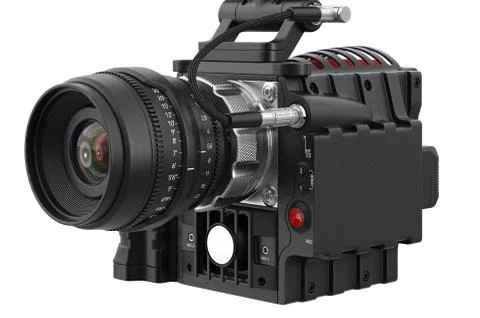 Camera video, close view Stock Illustration