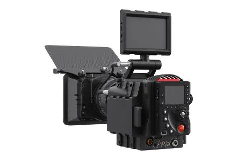 Camera video digital professional Stock Illustration