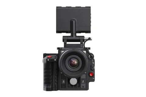 Camera video, front view Stock Illustration