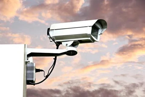 Camera video record in the evening. Foto stock