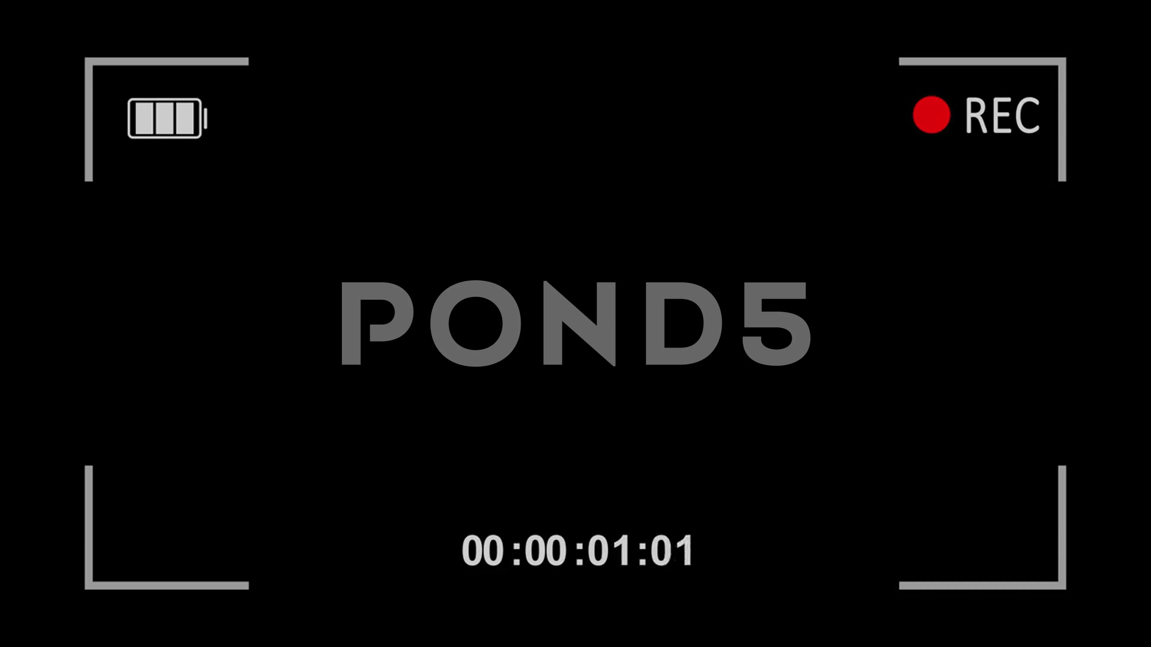 Camera viewfinder animation recording a ... | Stock Video | Pond5