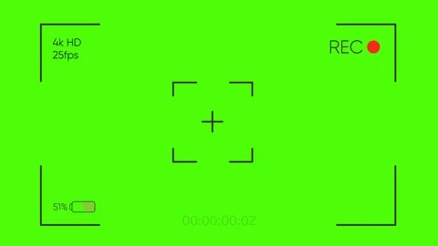 Camera viewfinder. Camera Recording Screen with Video stock 125363064