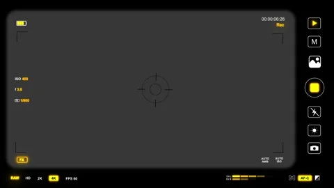 Camera viewfinder effect. HUD video recording. Stock Footage 329672980