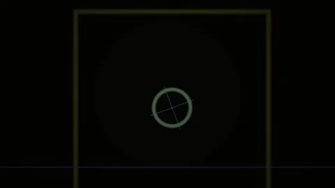 Camera viewfinder interface on black background. Stock Footage 335946397