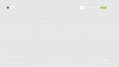 Camera Viewfinder Recording Stock Footage 260586190