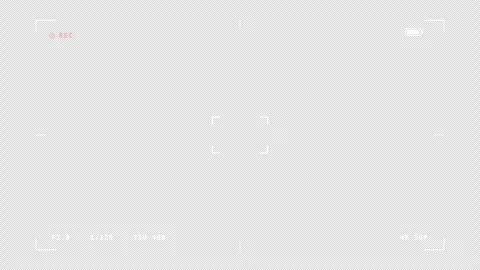 Camera Viewfinder Rule Of Thirds Grid Overlay Alpha Channel Stock Footage 342718295