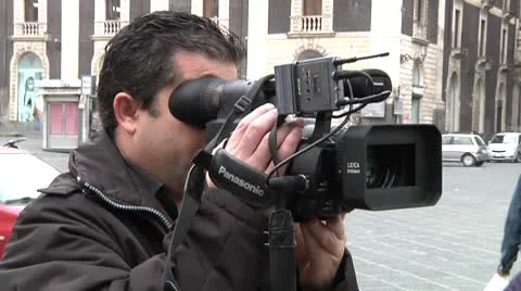 Cameraman Video stock 8972233