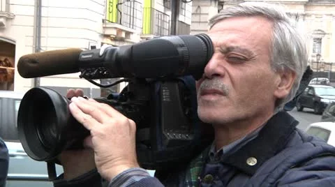 Cameraman Stock Footage 8972238