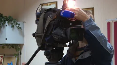 Cameraman Stock Footage 20543448