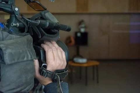 Cameraman Hand Stock Photos