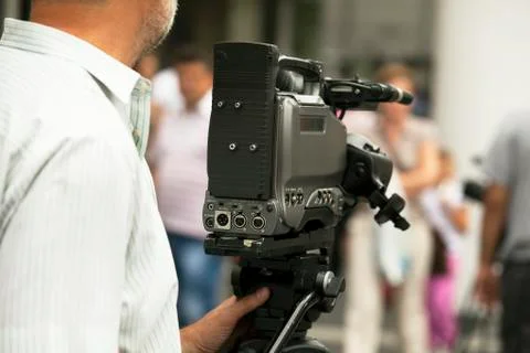 Cameraman Foto stock