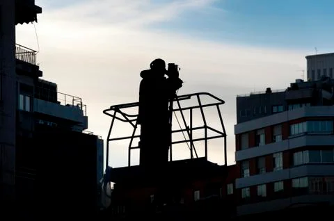 Cameraman Foto stock