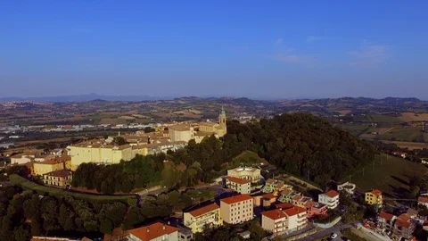 Camerano from above Stock Footage 113830483