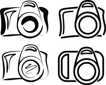 Cameras Stock Illustration
