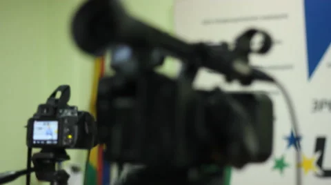 Cameras press  Stock Footage 61475619