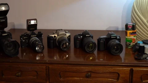 Cameras2 Stock Footage 124878016