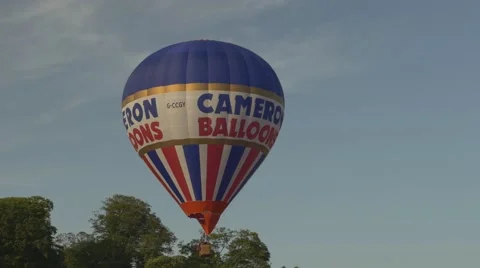 Cameron balloon Vídeo Stock 53500802