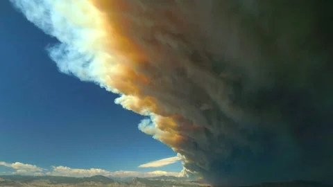 Cameron Peak Fire 002 動画素材 141221547