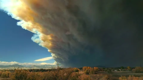 Cameron Peak Fire 005 動画素材 141221918