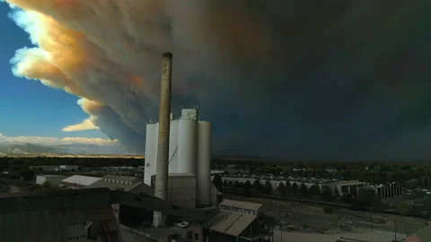 Cameron Peak Fire 006 動画素材 141221386