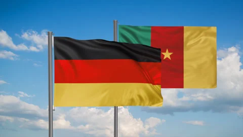 Cameroon flag Stock Footage 245110939