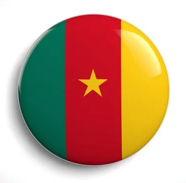 Cameroon flag Stock Illustration