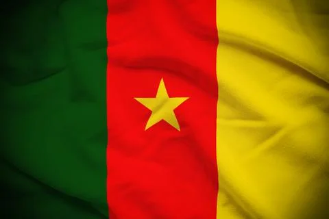 Cameroon Flag Stock Photos