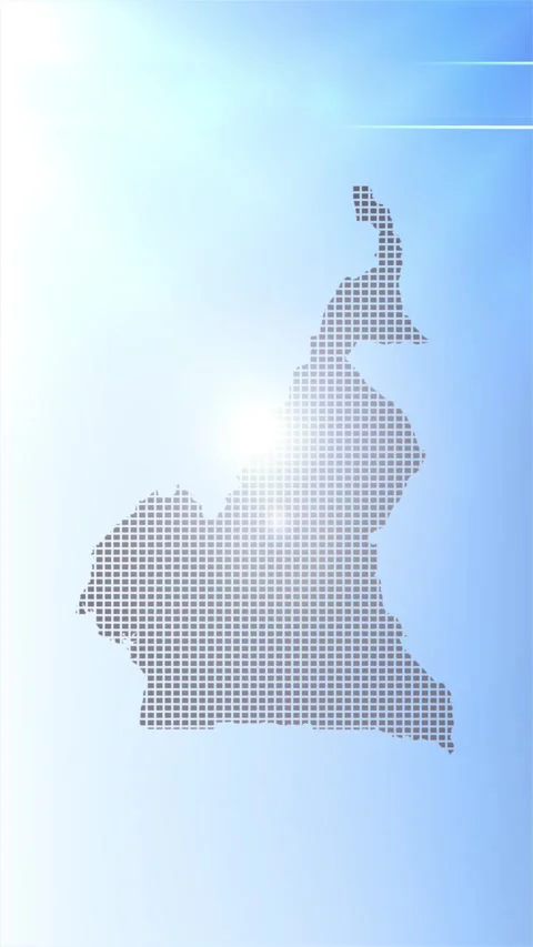 Cameroon Map Opener Stock Footage 276971639