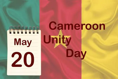Cameroon Unity Day Stockfoto's