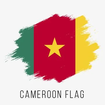 Cameroon Vector Flag. Cameroon Flag for Independence Day Stock Illustration
