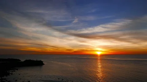 Camiguin Island Sunset 06 Stock Footage 50168420