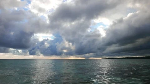 Camiguin Ocean View 01 Video stock 50187936