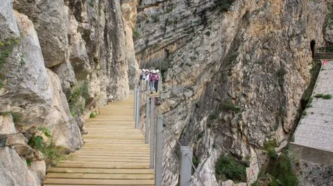 Caminito del rey Stock Photos