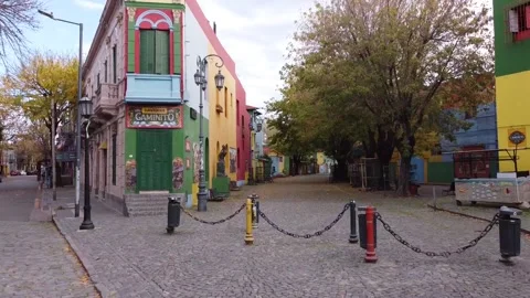 Caminito La Boca Video stock 131405732