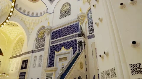 Camlica Mosque in Istanbul Stock Footage 226821817