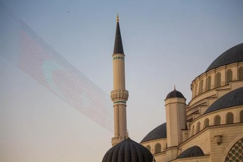 Camlica mosque Stock Photos