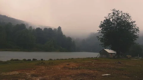 CamlicaGoluYagmurTek Stock Footage 113603079